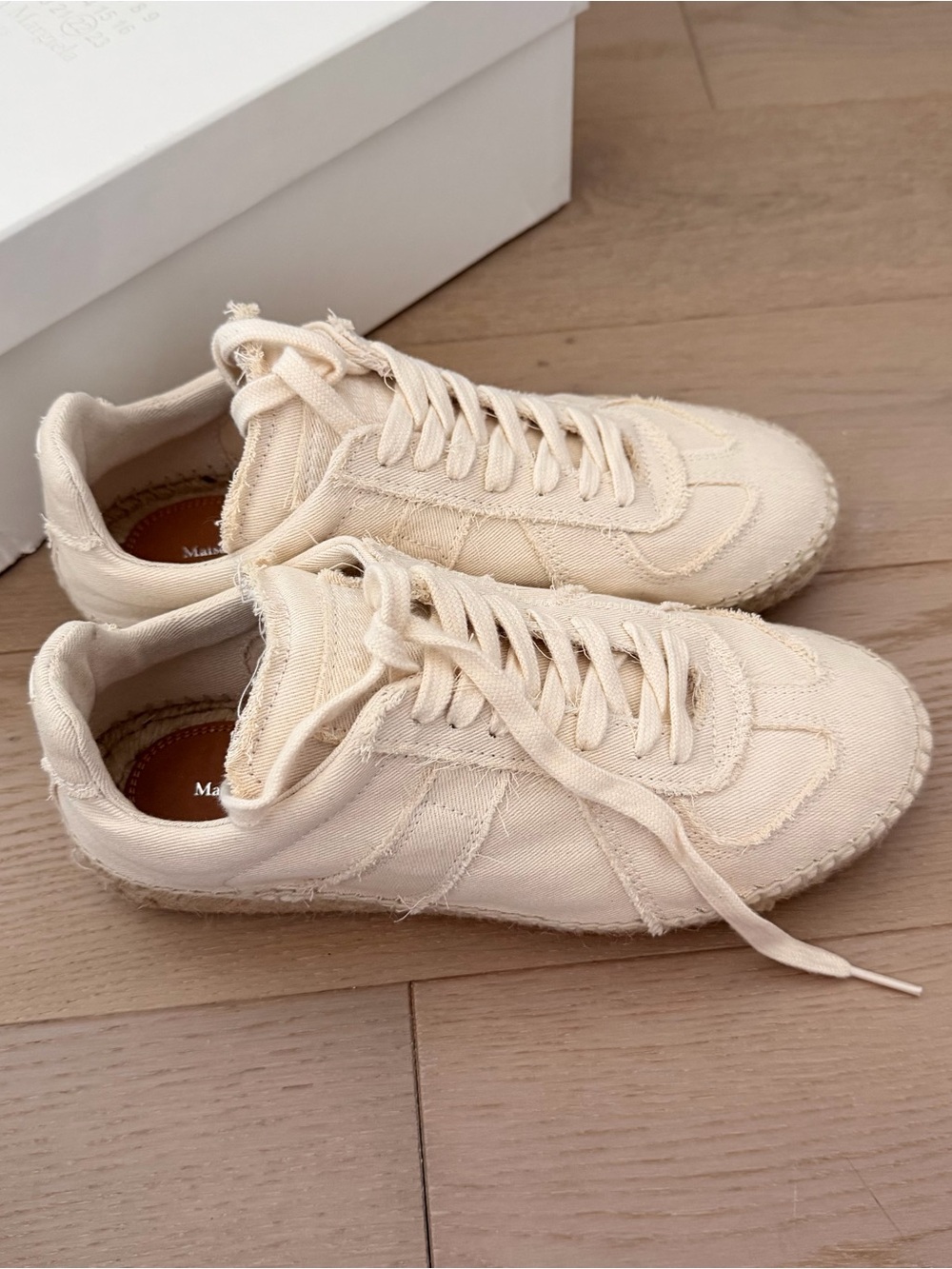 Authentic Maison Margiela Replica espadrille size 38